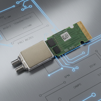 Moteur optique 100G de qualité industrielle, émetteur DML 4x25G et récepteur PIN basse consommation pour module optique 100G