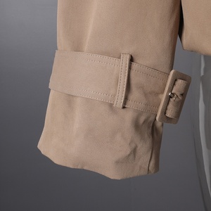 Manteaux <span class=keywords><strong>Trench</strong></span> pour Femmes AIMEISI, Style Rétro, Double Boutonnage, Décontractés, Courts, à Col Montant - Product Image 6