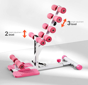 Máquina de sentadillas profundas, núcleo plegable, entrenador de ejercicio de <span class=keywords><strong>piernas</strong></span> y glúteos, equipo de entrenamiento de realce <span class=keywords><strong>en</strong></span> el gimnasio <span class=keywords><strong>en</strong></span> <span class=keywords><strong>casa</strong></span> - Product Image 3