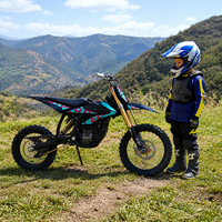 Moto électrique tout-terrain Hyper Bee 8000W, vitesse élevée 65 km/h, avec récupération intelligente de la puissance, pour enfants