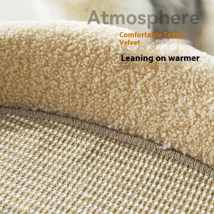 Venta directa de fábrica Diseño novedoso Material de sisal suave para todas las estaciones Malla duradera para aliviar el estrés Rascador de gatos <span class=keywords><strong>Safa</strong></span> - Product Image 3
