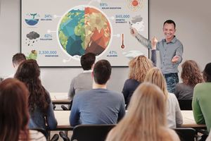 Projecteur DLP X3430 3600 Lumens avec Filtre Anti-Poussière, Rappel, 1080P, Compatible 3D, Portable, Haut-parleurs Intégrés - Product Image 5