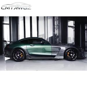 Kit carrosserie large en fibre de carbone de qualité supérieure pour Mercedes <span class=keywords><strong>AMG</strong></span> <span class=keywords><strong>GT</strong></span> GTC GTS GTR <span class=keywords><strong>Black</strong></span> <span class=keywords><strong>Series</strong></span> - Product Image 4