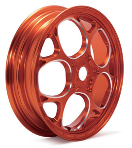 Jantes en aluminium gravées CNC pour VESPA - 12*3.0J Avant/Arrière, jantes personnalisées légères, résistantes aux climats tropicaux - Product Image 1