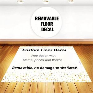 Personalized PVC Wedding and Birthday Party Dance Floor <b>Decals</b> Rectangular <b>Window</b> Sticker Design - Product Image 2