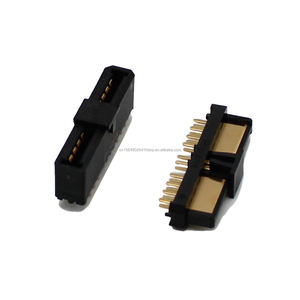 Connettori Prolanv PDC1310B0001/PDC1210B0001 ad alta corrente 50A Maschio/Femmina, 2 pin di alimentazione, 4 pin di segnale, in rame nero e plastica resistente alle alte temperature - Product Image 2