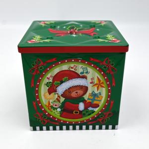 Ready Stock Square Tin <b>Box</b> For Christmas Eve Apple Packaging Custom Printing <b>Empty</b> Metal Square <b>Gift</b> Tin <b>Box</b> For Xmas Fruit Pres - Product Image 4