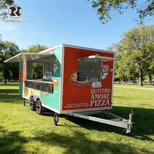 Remolque <span class=keywords><strong>de</strong></span> Comida Cuadrado con Certificación DOT VIN CE, Cocina Móvil Totalmente Equipada, Carrito para Hot Dogs, <span class=keywords><strong>Hamburguesas</strong></span> y Café para EE. UU. y Europa - Product Image 4