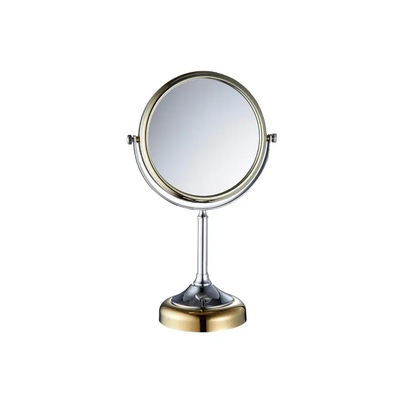 HSY-1008A cosmetic mirror professional make up table golden hotel vanity mirror