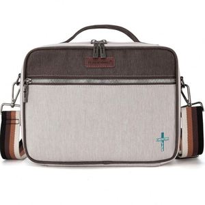 Échantillon gratuit : Sac de transport pour Bible / Grande mallette de transport pour Bible de l'usine source avec bandoulière réglable et poignée rembourrée - Product Image 5