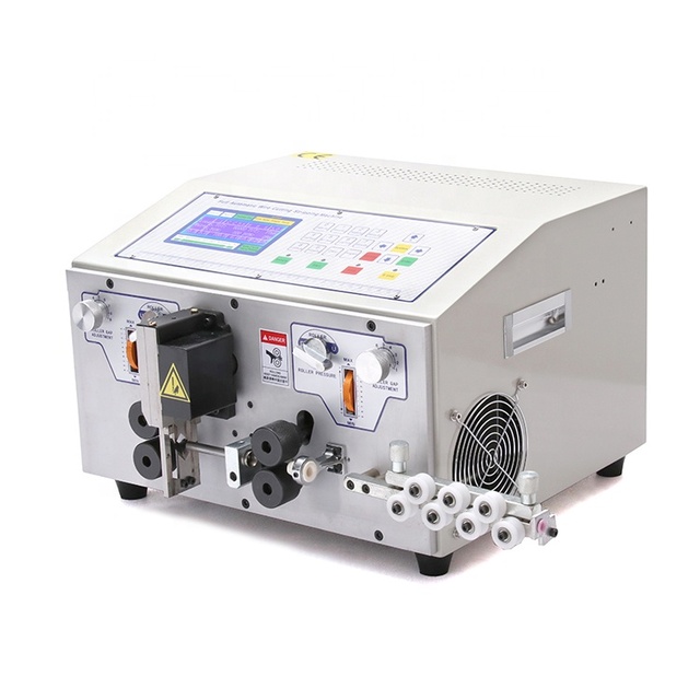 EW-03B Computerized Automatic Cable Wire Cutting Stripping Machine with Wire Cross Section of 0.1-8mm2
