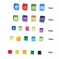 Meerkleurige plastic ijsblokjes DIY sieraden acrylstenen accessoires onregelmatige edelsteen diamant injectiegieten handwerk