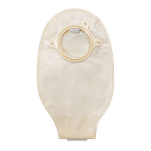 ถุงใส่ของเสียทางลำไส้ใหญ่แบบสองชิ้น ฆ่าเชื้อแล้ว (อินฟราเรดไกล) ได้รับการรับรองมาตรฐาน CE ขนาด 70 มม. แบบระบายน้ำได้ ใช้แล้วทิ้ง แบบทึบแสง พร้อมคลิป - Product Image 2