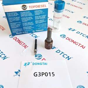 NO.591(10-6)TOPDIESEL Buse d'injecteur à rampe commune piézo-électrique G3P015 - Product Image 5