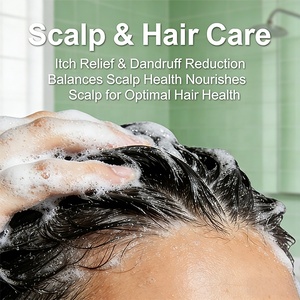 Exfoliante Suavizante para el Cuero Cabelludo con Menta y Romero 2 en 1, Limpieza Profunda Calmante, Protección del Color para Cabello Graso/Seco/Dañado (283.5g) - Product Image 2