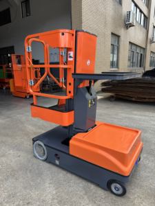 Chariot élévateur électrique 300 kg, nacelle élévatrice à ciseaux autopropulsée <span class=keywords><strong>de</strong></span> 3 à 4 m avec batterie au lithium, plateforme <span class=keywords><strong>de</strong></span> travail - Product Image 2
