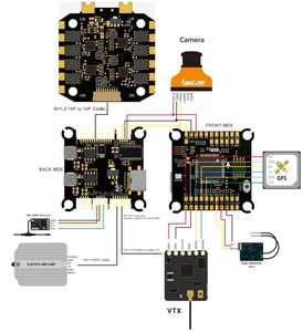 Placa Controladora de Vuelo FPV F405 STM32F405 30.5x30.5mm con Doble BEC y Módulo de Control OSD para Drones de Carreras y Quadcopters - Product Image 6