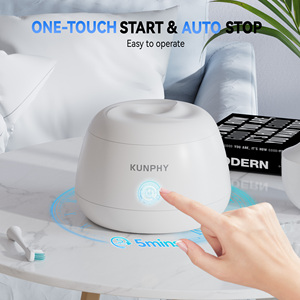 OEM IPX7 Su Geçirmez Çok Fonksiyonlu Ultrasonik UV Diş Temizleyici 200ml Paslanmaz Çelik Tanklı Elektrikli Güç Kaynağı Araç İçi ve Ev Kullanımı - Product Image 6