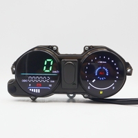 Velocímetro LED para motocicleta MOTOQUEEN para Brasil CG/Titan 150 ESD 2009 AZUL 37100-KVS-901