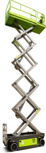 Veelzijdig te gebruiken Zoomlion <span class=keywords><strong>HA</strong></span>-serie schaarhoogwerker 6-16m 230-450kg Robuust chassisontwerp Ideaal voor infrastructuurprojecten - Product Image 3