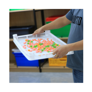 Недавно разработанный из сетчатой ткани стекируемые клейкий/шоколада пластиковый лоток для сушки для кондитерских изделий для сушки - Product Image 4