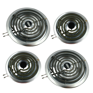 Kit de brûleurs électriques en acier inoxydable MP15YA MP21YA 6/8 pouces (lot de 4) pour réparation de fours et cuisinières - Product Image 4