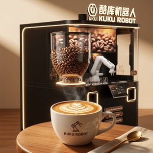 Distributeur automatique <span class=keywords><strong>de</strong></span> café intelligent pour aéroport avec barista robotisé, service <span class=keywords><strong>de</strong></span> café en 60 secondes, carte <span class=keywords><strong>de</strong></span> crédit acceptée - Product Image 1