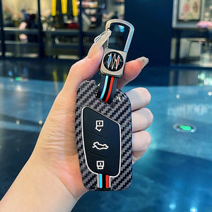 Cubierta de carcasa de llave de coche remota de aleación para MG4 MG5 MG6 MG3 MG7 <span class=keywords><strong>MG</strong></span> ZS EV HS <span class=keywords><strong>EHS</strong></span> ZX GT - Product Image 2