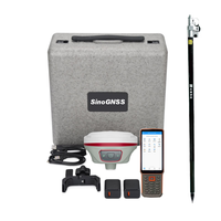 Récepteur GNSS RTK haute précision SinoGNSS Mercury Laser pour la topographie, la mesure laser et la construction, ComNav T10 GPS