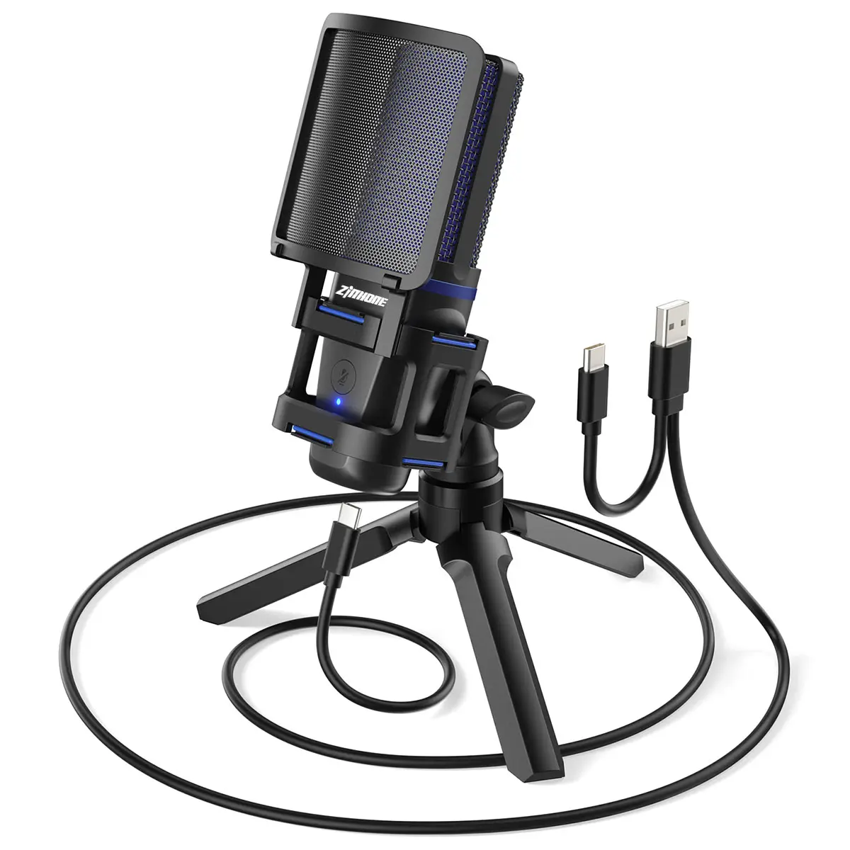 Verified Suppliers Best Small Diaphragm Studio Condenser Microphone Sound Recording under 200 for PS5 PS4 PC