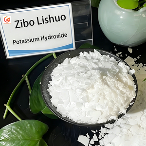 Hidróxido de Potasio de Alta Pureza 95% CAS 1310-58-3 <span class=keywords><strong>KOH</strong></span> en Escamas para Sales de Potasio - Product Image 3
