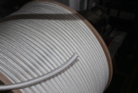 Corde de barge en plastique de ficelle de corde d'évier en nylon de polyester de couleur blanche résistante élevée pour le navire d'expédition