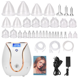 Appareil portable d'agrandissement mammaire par aspiration, massant physiquement, stimulant les méridiens, favorisant la circulation sanguine et la détoxification lymphatique - Product Image 1