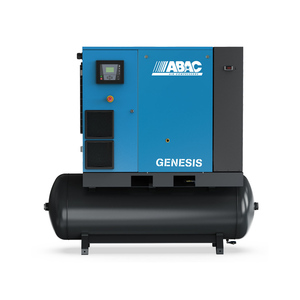 ABAC Genesis IE 26kW compresor de velocidad variable con 500lt secador de tanque - Product Image 1