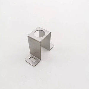 Support de montage pour robinet à bille en acier inoxydable Youyue 50x22x1mm pour supports de tuyauterie de laboratoire - Product Image 1