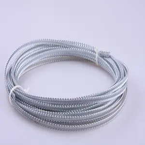 6mm width good quality galvanized steel bone bra steel spiral bone