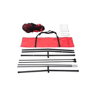 Red de Práctica de Béisbol y Sóftbol Portátil de Acero, Roja/Personalizada, con Rebote para Entrenamiento, Solo Red, Marco No Incluido - Product Image 4