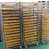 Alibaba-online-shopping Vente directe usine Étagères de séchage et de déshydratation en acier inoxydable, Chariot de refroidissement, Chariot de cuisson