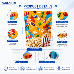 Bolsa de Plástico Portátil Antivaho con Cierre para Frutas, Manzanas, Uvas, Plátanos, Bolsas de Empaque para Frutas y Verduras con Impresión Personalizada - Product Image 3