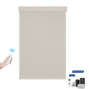 Stores <span class=keywords><strong>motorisés</strong></span> sans fil occultants fonctionnant sur batterie Wifi stores de fenêtre <span class=keywords><strong>solaires</strong></span> électriques automatiques intelligents <span class=keywords><strong>volets</strong></span> roulants - Product Image 1