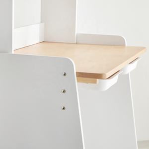 Table <span class=keywords><strong>d</strong></span>'étude pour enfants <span class=keywords><strong>en</strong></span> <span class=keywords><strong>bois</strong></span> Boori Bureau moderne réglable <span class=keywords><strong>en</strong></span> hauteur pour enfants et étudiants pour l'école, la chambre à coucher, le salon - Product Image 5