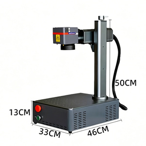 Grabador láser de fibra JPT MOPA M7, refrigeración por aire, rango de 20W-60W, Impresión de marcado láser para joyerí<span class=keywords><strong>a</strong></span>, placa de identificación PLT BMP DWG DST - Product Image 5