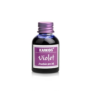Supercolor Excellent Quality 30ML 10 Color Student Handwriting Fountain <b>Pen</b> Non Carbon Bottled Ink - Product Image 3