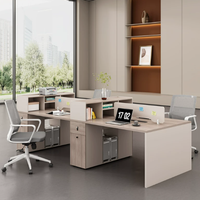 Nouvelle Chaise de Bureau Convertible au Design Moderne et Durable, Poste de Travail Réglable en MDF avec Cloison Modulaire pour le Personnel de Bureau