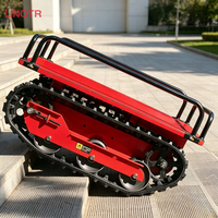 Carro de Transporte Todoterreno con Control Remoto Inalámbrico, Mini Dumper Eléctrico de 500 kg y 1000 W, Ideal para Huertos