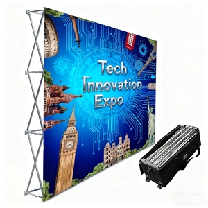 Expositor Plegable de Aluminio con Impresión Personalizada a Precio de Fábrica - Product Image 1