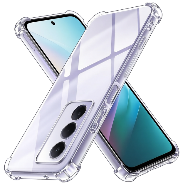 Weview for Redmi 15 4G/5G Shockproof Anti-Scratch Clear TPU Mobile Phone Case