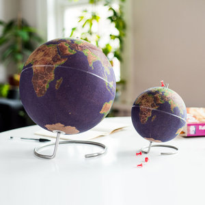 Globo Terráqueo Nórdico de Corcho de Gran Tamaño, Adornos Decorativos para Oficina, Sala de Estar, Estudio, Hogar, MAC-F23 MAXCARE Ningbo Zhejiang - Product Image 2
