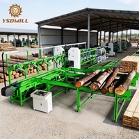 Ligne de production de scierie verticale à double lame pour bois, très demandée