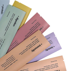 Custom Aluminium Foil Plastic Pack Chá Café Leite Em Pó Sachet Embalagem Bolsa Para Açúcar - Product Image 3